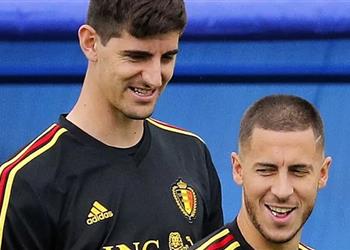 كورتوا يوضح سبب معاناة هازارد مع ريال مدريد