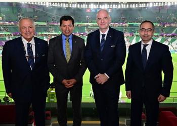 وزير الرياضة يهنئ إنفانتينو على فوزه بالتزكية لرئاسة فيفا