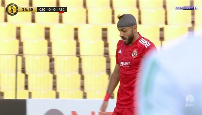 كهربا كاد ان يسجل هدف مقصية رائع امام القطن بدوري ابطال افريقيا