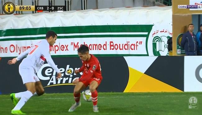 كوبري من يوسف اسامة نبية للاعب شباب بلوزداد بدوري ابطال افريقيا