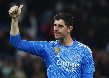 كورتوا ريال مدريد مرشح دائم ا للقب دوري أبطال أوروبا ويجب بقاء أنشيلوتي إذا لم نتو ج