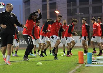 منتخب مصر يخوض مرانه الأول استعداد ا لـ مالاوي بمشاركة 15 لاعب ا