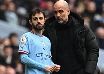 برناردو سيلفا يرد على أنباء رحيله عن مانشستر سيتي نهاية الموسم