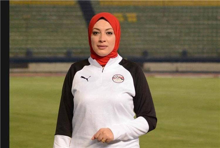 دينا الرفاعي عضو اتحاد الكرة