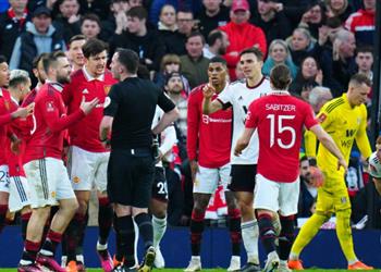 اتهام لاعبي مانشستر يونايتد بسوء السلوك للمرة الرابعة وعقوبة طويلة تنتظر ميتروفيتش