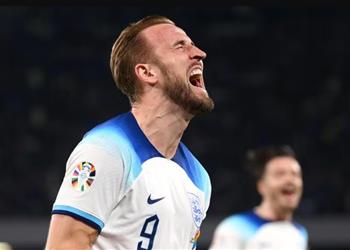 هاري كين يحطم رقم روني القياسي بهدفه أمام إيطاليا