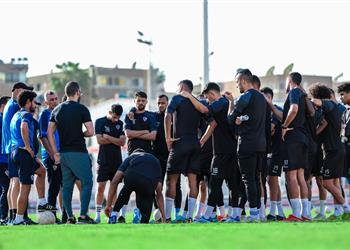مران الزمالك رفع الحمل البدني للاعبين وتدريبات تأهيلية لـ عبد الغني والمثلوثي