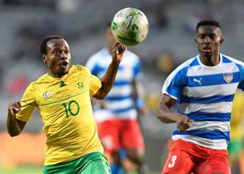 فيديو بيرسي تاو يتألق وليبيريا تخطف تعادل ا قاتل ا من جنوب إفريقيا في تصفيات أمم إفريقيا