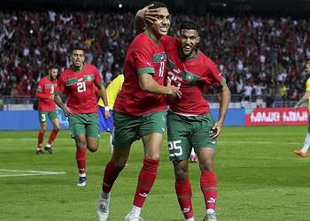 فيديو المغرب ي حقق فوز ا تاريخي ا على البرازيل بثنائية بوفال والصبيري ودي ا