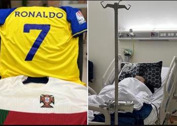 النصر ي لبي رغبة طفل مصاب بالسرطان بمقابلة كريستيانو رونالدو