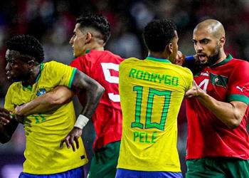 رودريجو بعد خسارة البرازيل أمام المغرب الحكم لم يجعل المباراة تسير بشكل طبيعي