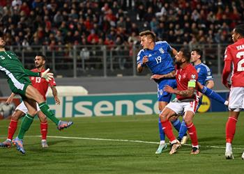إيطاليا تتجاوز هزيمتها أمام إنجلترا بثنائية ضد مالطا في تصفيات يورو 2024