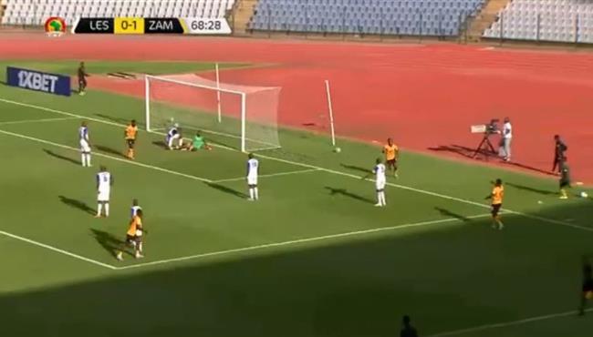 اهداف مباراة زامبيا وليسوتو (2-0) تصفيات كأس أمم أفريقيا