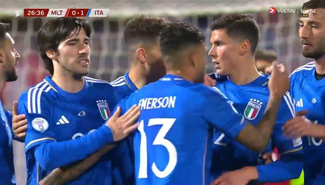 ملخص واهداف مباراة ايطاليا ومالطا (2-0) تصفيات كاس امم اوروبا