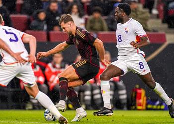 فيديو ألمانيا تسقط أمام بلجيكا بثلاثية ودي ا