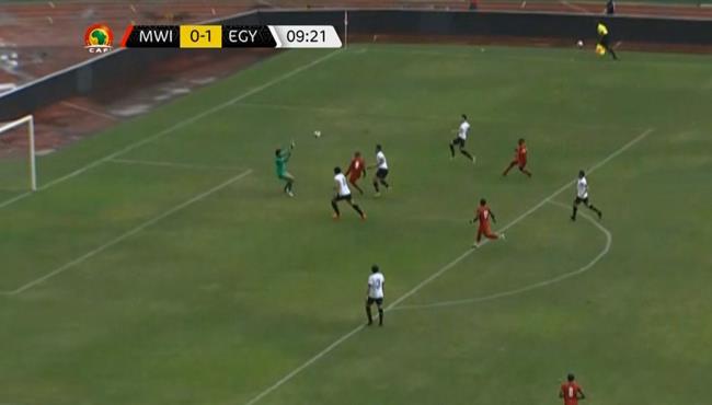 فرصة خطيرة من مالاوي علي مرمي مصر في تصفيات كأس أمم أفريقيا