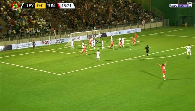 هدف تونس الاول في مرمي ليبيا (1-0) تصفيات كأس امم افريقيا