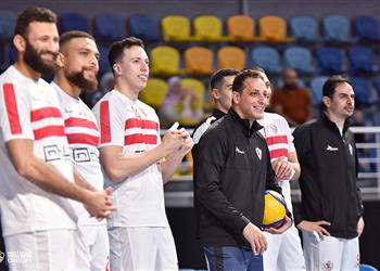 مصدر بالزمالك يعلن عبر بطولات حل أزمة قيد محترف فريق الطائرة