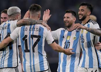 فيديو هاتريك ميسي يقود الأرجنتين لسحق كوراساو بسباعية في مباراة ودية