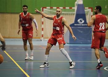 في ليلة مهيب الأهلي يعبر الاتصالات في ربع نهائي دوري السلة