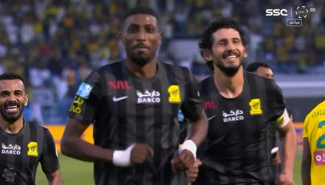 هدف شراحيلي في مرمي الخليج بالدوري السعودي