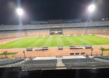 صور وزير الرياضة يطمئن على جاهزية استاد القاهرة قبل مباراتي الأهلي والهلال والزمالك والمريخ