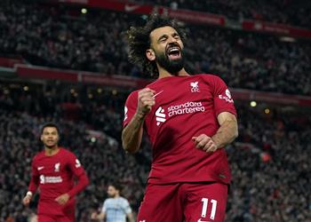 هدف يفصل محمد صلاح عن تحقيق رقم تاريخي مع ليفربول