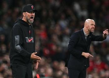 كلوب مواجهة مانشستر يونايتد ضخمة وما زالوا ينافسون على لقب الدوري الإنجليزي