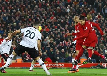 فيديو نونيز ي سجل هدف ليفربول الثاني أمام مانشستر يونايتد