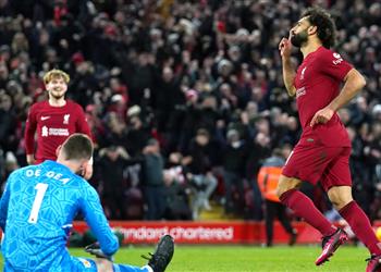 ترتيب هدافي الدوري الإنجليزي بعد هدفي محمد صلاح في مباراة ليفربول ومانشستر يونايتد
