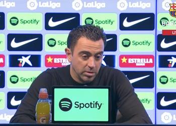 تشافي تصرف فاتي تجاه ضربة الجزاء جيد ولن أعارض الحكام بعد الآن