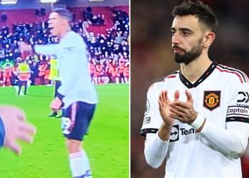 فاران يصرخ في زملائه لتحية الجماهير بعد سباعية ليفربول