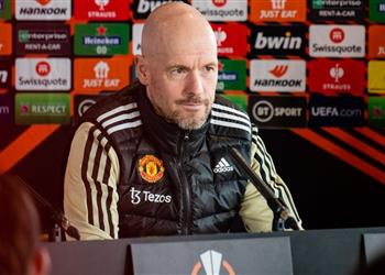 تين هاج خسارة ليفربول أعطتنا دروس وبرونو فرنانديز ما زال قائد مانشستر يونايتد