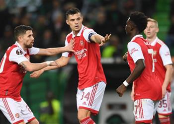 فيديو النيران الصديقة تمنح آرسنال تعادلا مثير ا أمام سبورتينج لشبونة في الدوري الأوروبي