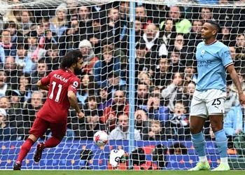 فيديو رغم هدف العادة لـ محمد صلاح مانشستر سيتي يكتسح ليفربول برباعية مع الرأفة