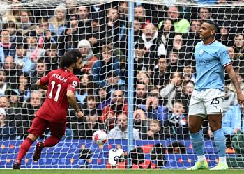 محمد صلاح يحقق رقمين تاريخيين بعد هدفه أمام مانشستر سيتي في الدوري الإنجليزي