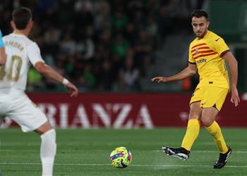 إريك جارسيا بعد رباعية برشلونة أمام إلتشي نأمل تكرار الأمر ضد ريال مدريد