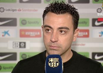 تشافي بعد تعادل برشلونة مع جيرونا الكرة لم ترغب في دخول الشباك