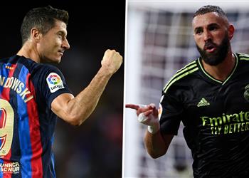 ترتيب هدافي الدوري الإسباني بعد نهاية الجولة 28 صيام ليفاندوفسكي وبنزيما