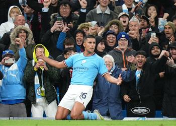 فيديو R2 رودري يسجل هدف مانشستر سيتي الأول أمام بايرن ميونخ