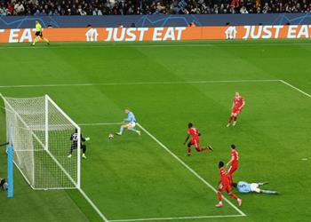 فيديو في 6 دقائق برناردو سيلفا وهالاند يسجلان هدفين لـ مانشستر سيتي أمام بايرن ميونخ