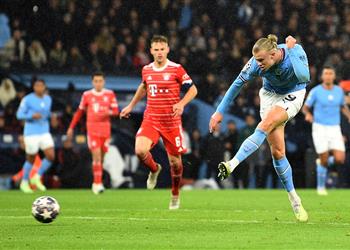 ترتيب هدافي دوري أبطال أوروبا بعد هدف هالاند أمام بايرن ميونخ