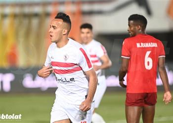 فيديو ناصر منسي يسجل هدف الزمالك الأول أمام حرس الحدود