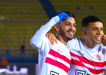 فيديو بلحاج يسجل هدف الزمالك الثالث أمام حرس الحدود