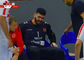 الأهلي يعلن تشخيص إصابة عبد الرحمن حميد حارس اليد