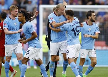 تشكيل مانشستر سيتي أمام ليستر سيتي في الدوري الإنجليزي هالاند يقود الهجوم