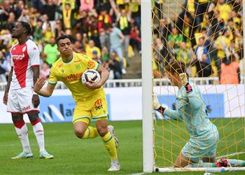 تشكيل نانت ضد أوكسير في الدوري الفرنسي مصطفى محمد أساسي ا