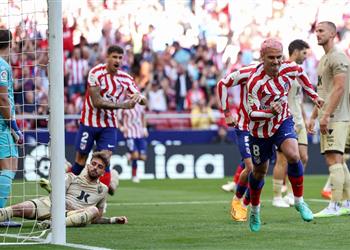 فيديو أتلتيكو مدريد يستعد لـ برشلونة بثنائية أمام ألميريا في الدوري الإسباني