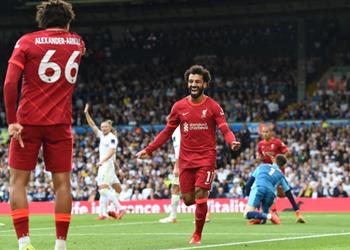 تشكيل ليفربول أمام ليدز يونايتد في الدوري الإنجليزي محمد صلاح أساسي ا وعودة دياز