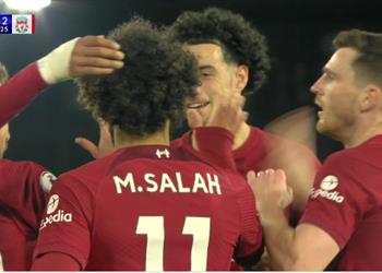 فيديو بطريقة رائعة محمد صلاح يسجل هدف ليفربول الثاني أمام ليدز يونايتد